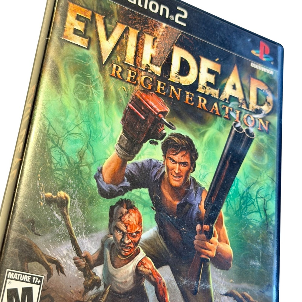 THQ Evil Dead Regeneration Sony PlayStation 2 PS2 Action Game CIB Good Condition